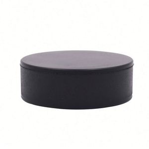 Balle anti-stress en mousse PU personnalisée avec logo, forme puck de hockey, jouets anti-stress, anti-stress Huckey, cadeaux promotionnels publicitaires - Product Image 1