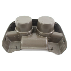 Ford F250 F350 F450 2001 2004 Center <b>Console</b> Cup Holder ABS Dual Drink Tray - Product Image 2