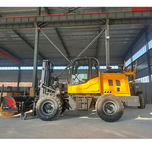 Chariot élévateur tout-terrain, polyvalent, tout-terrain, <span class=keywords><strong>boue</strong></span>, 4x4, articulé, chariot élévateur à palettes tout-terrain, 1,5 à 2 tonnes - Product Image 3