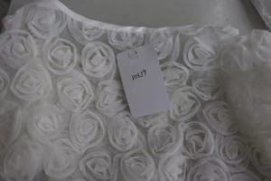 Châle de mariée D1359 en dentelle patchwork <span class=keywords><strong>rose</strong></span> avec décoration - Product Image 5