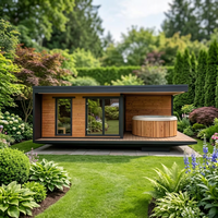 Sauna trois-en-un en cèdre rouge avec une douceur et une dureté modérées, confortable pour s'asseoir, s'allonger et s'incliner