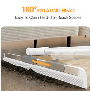 <span class=keywords><strong>Limpiacristales</strong></span> de Silicona Ajustable de 55 cm con Mango Conveniente para Limpiar Pisos, Vidrios, Puertas, Azulejos, Paredes y Ventanas - Product Image 5