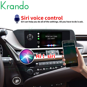Interfaz Krando Carplay para LEXUS <span class=keywords><strong>ES</strong></span> 250 300 350 2016-2018, Decodificador de Actualización para Automóvil Original, Compatible con Android Auto y Carplay Inalámbrico - Product Image 4