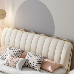 Letti Moderni in Legno per Bambini, Design con Contenitore, <span class=keywords><strong>Letto</strong></span> Matrimoniale in Pelle per Set di Arredamento <span class=keywords><strong>Cameretta</strong></span> - Product Image 6