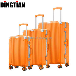 מזוודת מסגרת אלומיניום רב תכליתית מזוודת נסיעה עמידה מזוודות יוקרה לנשיאה סט מזוודות OEM ODM - Product Image 5