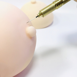 Satu Pasang Breast Form Areola Berlatih Kulit Payudara Dada untuk Tato Microblading - Product Image 2