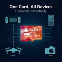 Carte mémoire à bas prix 128 Go mise à niveau 1 To 2 To To carte C10 U3 haute vitesse avec adaptateur Mini Sd classe A1 4K caméra 256 Go pour caméra