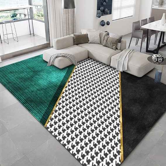 Latest Design Customized 3D Pattern Rectangle RUG and Carpets for Living Room