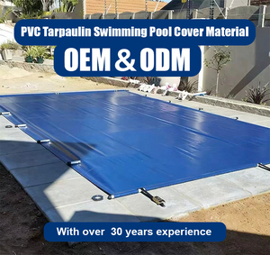 Copertura Automatica Retrattile per Piscina <span class=keywords><strong>in</strong></span> <span class=keywords><strong>PVC</strong></span>, Misura Personalizzata per Piscine Interrate, Protezione UV Impermeabile 110V-240V, Copertura di Sicurezza per Piscina - Product Image 3