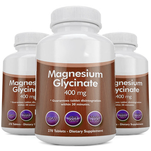 Le compresse di magnesio glicinato 400mg a marchio privato hanno migliorato le pillole di difesa <span class=keywords><strong>per</strong></span> alleviare lo Stress del sonno - Product Image 3