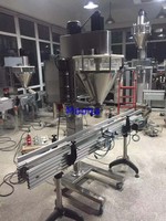 Machine de remplissage automatique de poudre d'épices 100g, machine de remplissage de bouteilles de poudre d'assaisonnement 50g, machine de remplissage de poudre de café et de thé 200g