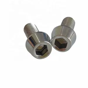 Factory Directly Supply Titanium Hexagon Socket Taper Head Bolts DIN912 M5 M6 M8 M10 Bicycle Parts