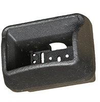 Coupe de combustion en fonte noire durable pour poêle à granulés, poêle à bois, accessoire de chauffage, vente en gros