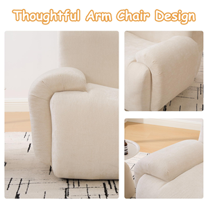 <span class=keywords><strong>Canapé</strong></span> nuage ergonomique et confortable pour une personne, idéal pour salon, salle de jeux et home cinéma - Product Image 2