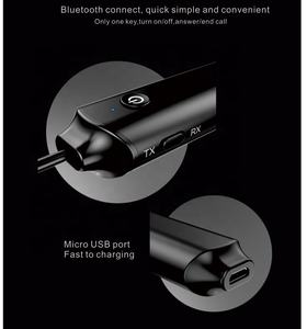BT 3.5mm Aux <span class=keywords><strong>Jack</strong></span> Stéréo Musique Audio Sans Fil <span class=keywords><strong>Voiture</strong></span> Aux Audio <span class=keywords><strong>bluetooth</strong></span> 5.0 Émetteur et Récepteur - Product Image 2