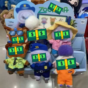 Cajas Sorpresa de Peluches de Zootopia, con Juddy, Nik, Zootopia <span class=keywords><strong>Fox</strong></span> y Conejo, Muñecos de Peluche, Caja Misteriosa, Regalo - Product Image 6