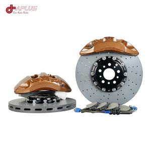 Kit de Rotor de Freno Delantero de Cerámica de Carbono de Alto Rendimiento, Ligero y de Alta Resistencia al Desgaste, 6 Pistones, para Audi RS3 RS4 RS5 RS6 A3 A4 A6 - Product Image 1