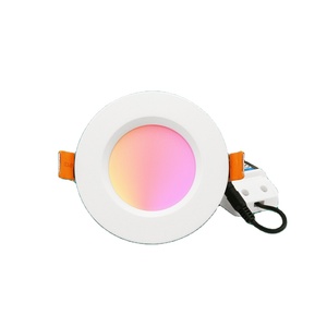 GL-D-004P Gledopto 9W RGBW y CCT, Iluminación Empotrada Inteligente Ajustable, Downlights Atenuables para Hogar Inteligente - Product Image 1
