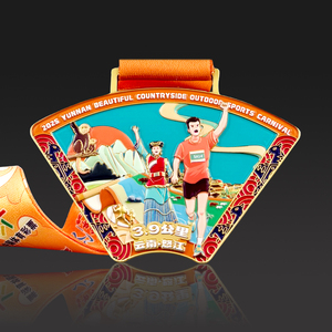 Medalla Portátil de Aleación de Zinc Segura de Color Arcoíris para Niños, Jóvenes y Deportistas, para Incentivar la Participación en Actividades Deportivas - Product Image 4