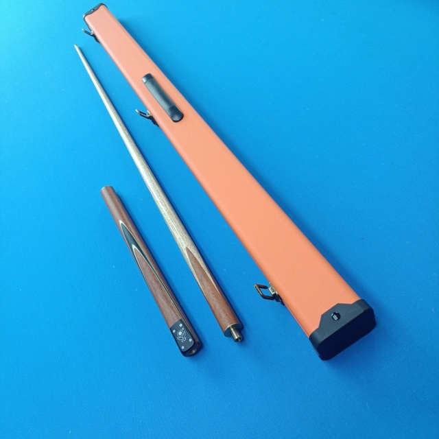 Custom 3/4 Joint Pool Cue Case Snooker Billiard Cue Box Hard Case OEM Color Style for Snooker Billiard Players