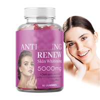 Bonne qualité Fabricant d'usine Suppléments de collagène végétalien Welnessway Blanchiment de la peau RENEW Gummies