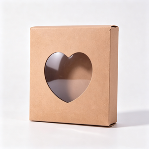 Wholesale Custom Printed Clear Window Paper <b>Box</b> Folding Packaging <b>Box</b> for Doll, Cosmetics <b>Display</b> - Product Image 5