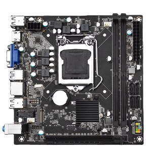 Carte mère d'ordinateur de jeu de bureau Lga1151 H110 avec canal de mémoire unique, capacité maximale de RAM de 64 Go - Product Image 3
