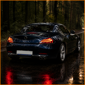 ไฟท้าย LED แบบ Plug & Play สีรมควันสำหรับ BMW Z4 E89 ปี 2009-2016 ดีไซ<span class=keywords><strong>น</strong></span>์ Venom พร้อมเอฟเฟกต์เปิด-ปิดแบบได<span class=keywords><strong>น</strong></span>ามิก OLED รูปแบบ M4 - Product Image 4