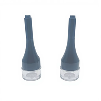 Boîte d'emballage cosmétique transparente personnalisable de 2 mm d'épaisseur pour fard à paupières, eye-liner, masque pour les lèvres, flacon vide, conteneur de maquillage en plastique ABS