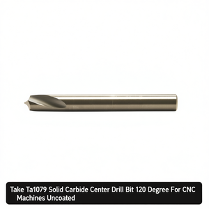 Broca de carburo sólido Ttake Ta1079 de 120 grados para máquinas CNC sin recubrimiento - Product Image 2