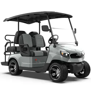 ゴルフカート真新しい強力な卸売電気クラブ4輪CE48V価格電気ゴルフカーミニ電気自動車