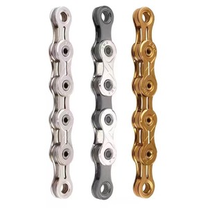 <span class=keywords><strong>Cadena</strong></span> para Bicicletas Plegables de Montaña, Compatible con Transmisiones de 6-12 Velocidades, con Hebilla Mágica, de China - Product Image 4