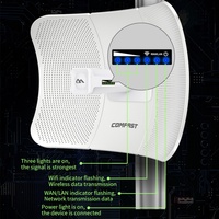 Équipement réseau extérieur CF-E317A Wifi longue portée 11 km Transmission longue distance Haute puissance PA 5.8GHz 300mbps