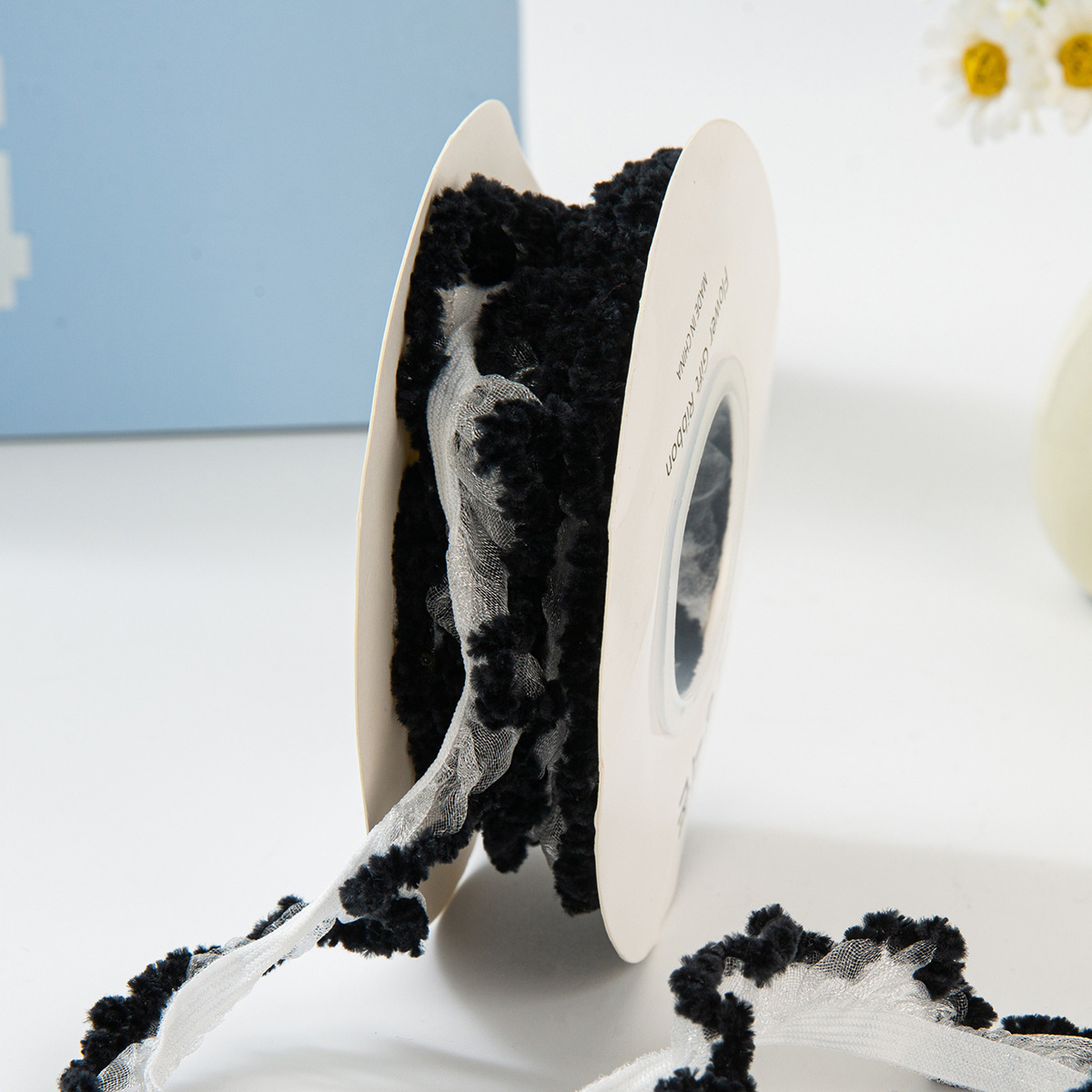 2cm black -100 yards/roll