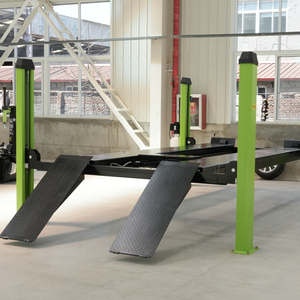 Pont élévateur automobile 4 poteaux robuste 220 V en acier – Équipement d'atelier automobile – Dimensions du pont élévateur 4 poteaux pour atelier - Product Image 3