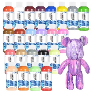 Osbang Pintura Acrílico Verter Pintura DIY Creativo Oso Pintura Fabricante Venta Directa 24 colores Verter Color 60ML Caja de Color - Product Image 4