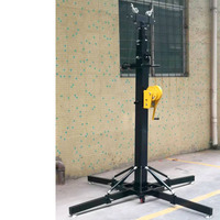 Torre de Elevación para Altavoces Line Array, Soporte de Elevación con Manivela para Line Array
