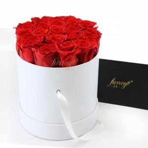 Coffret de Roses éternelles, décoration de maison, boite cadeau de luxe, livraison directe, Roses préservées - Product Image 3
