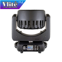 Cabezal móvil de haz de luz LED, cabezal de lavado con ZOOM, 12x40W