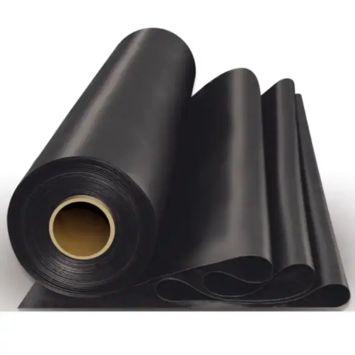 Alta qualità 1.0mm 2.0mm HDPE Pre applicata membrana impermeabilizzante autoadesiva PVC doppio lato sovrapposto muro basamento stagno