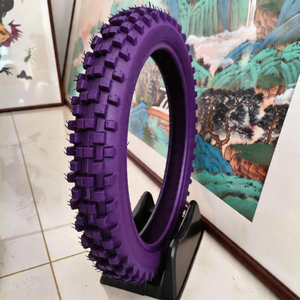 Neumático de Motocicleta Personalizado de Fábrica, Color 60/100-14 Y186A, Base de Goma Resistente, Neumático Enduro Resistente a la Abrasión para la Estepa Patagónica - Product Image 2