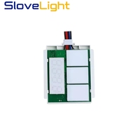 HCZLUX LSMY-03 Miroir Intelligent Anti-buée avec Capteur Tactile DC12V 5A IP22 60W Contrôle de la Température et de la Durée Blanc