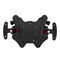 SIMSONN Sim Racing Volant de course USB en Fiber de carbone avec HUB Bouton de commutation Plaque Joysticks Contrôleurs de jeu pour PC