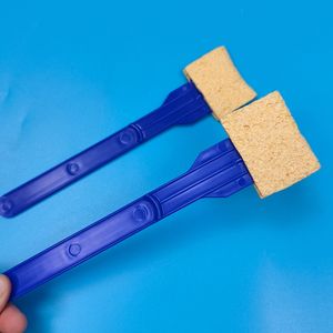 使い捨て可能なスティックマウントセルローススポンジスティック用実験室用表面サンプリングスワブ食品用 - Product Image 2