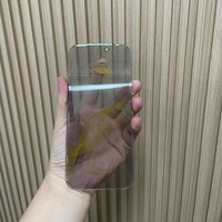 Protection d'écran en verre trempé HD 300C anti-poussière et anti-explosion pour iPhone 17 16 Pro Max, compatible également avec iPhone 15 14 13 Pro Max