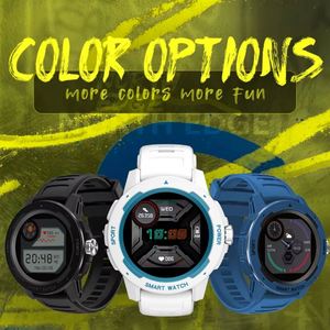 Montre numérique pour homme NORTH EDGE, montres de sport pour homme, écran tactile complet, fréquence cardiaque, podomètre, chronomètre, étanche IP68 - Product Image 4