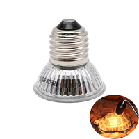 Lampe chauffante halogène 25W 50W 75W UVA UVB 3.0 Reptile Full Spectrum Turtle Basking Light Lamp