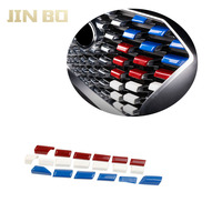KORLOT Grille de calandre avant tricolore moderne de luxe en ABS pour Hyundai Palisade 2023, décoration extérieure de voiture