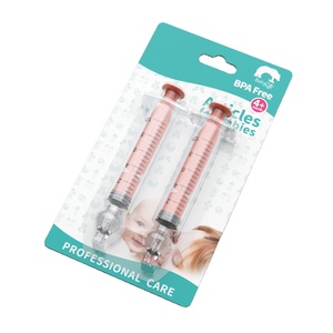 Tube d'aiguille de lavage pour rhinite bébé Aspirateur nasal sans Bpa Silicone ROHS et CE 10 ml <span class=keywords><strong>Seringue</strong></span> manuelle pour nourrisson Irrigateur nasal - Product Image 2