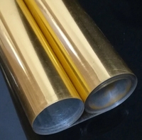Feuilles de plastique thermoformées en film métallisé doré écologiques avec une épaisseur de 0,18 à 6 mm pour l'emballage et la signalétique